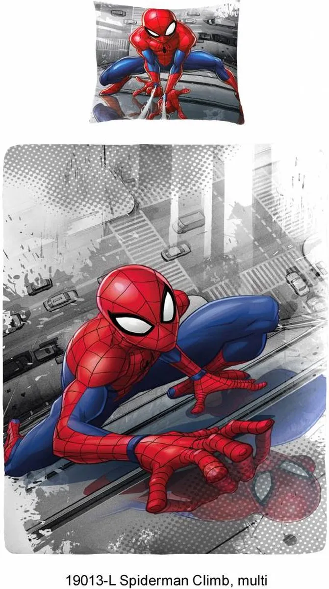 Beter Bed dekbedovertrek Spiderman Climb speelgoed