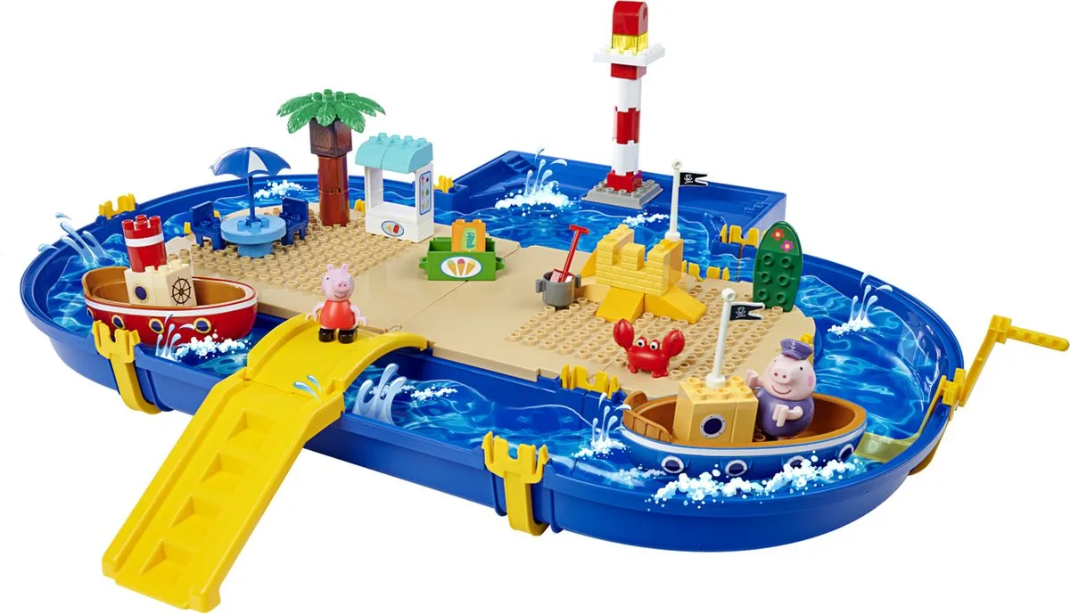 BIG - Waterplay Peppa Pig Holiday - Waterbaan speelgoed