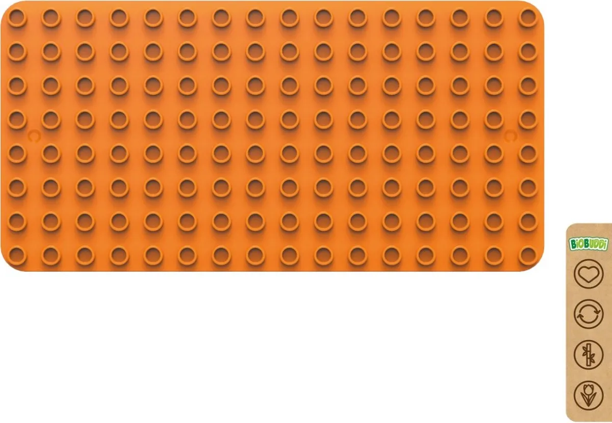 Biobuddi Grondplaat Oranje (bb-0017) speelgoed