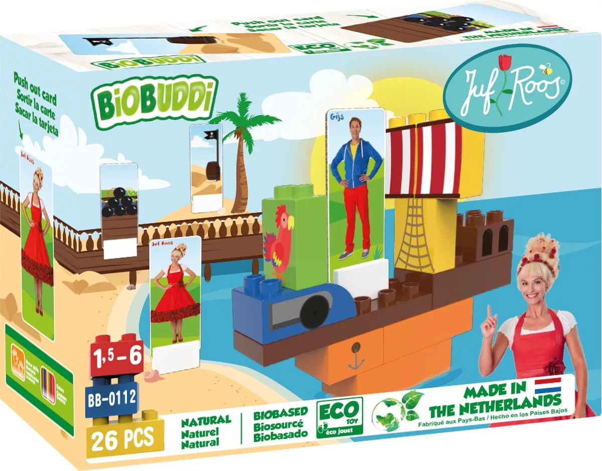 43 Brio Duplo-Adapters - Treinbaanonderdelen - Houten Treinbaan - geschikt voor LEGO DUPLO©, HUBELINO, BioBuddi, Hape, BRIO©, IKEA speelgoed