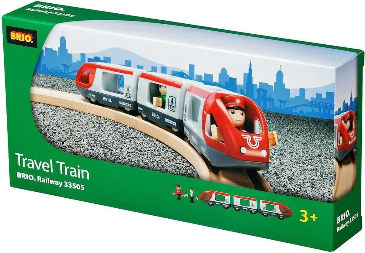 Brio - Brio Rode Passagierstrein speelgoed