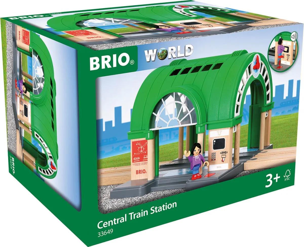 BRIO Centraal treinstation - 33649 speelgoed