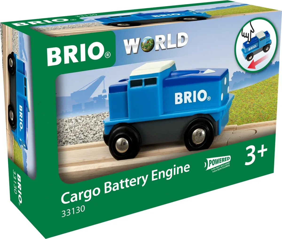 BRIO Goederentrein op batterijen - 33130 speelgoed