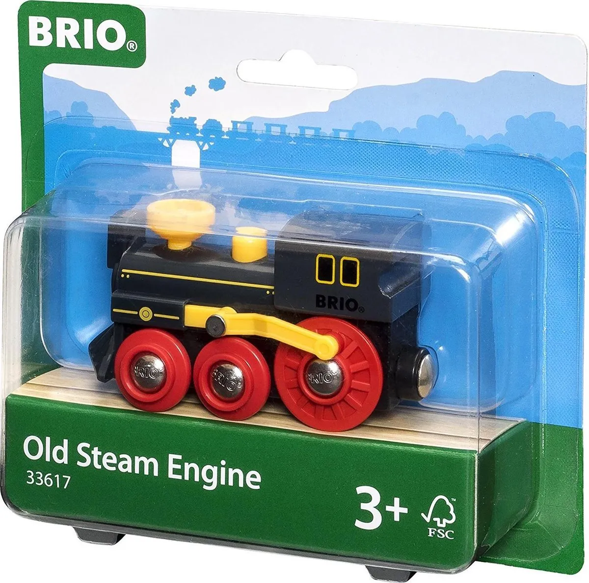 BRIO Oude Stoomlocomotief - 33617 speelgoed