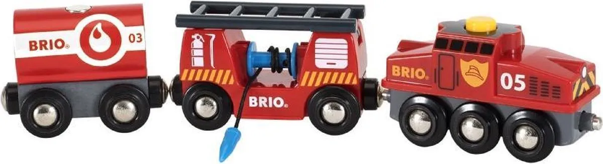 BRIO Trein van de brandweer - 33844 speelgoed