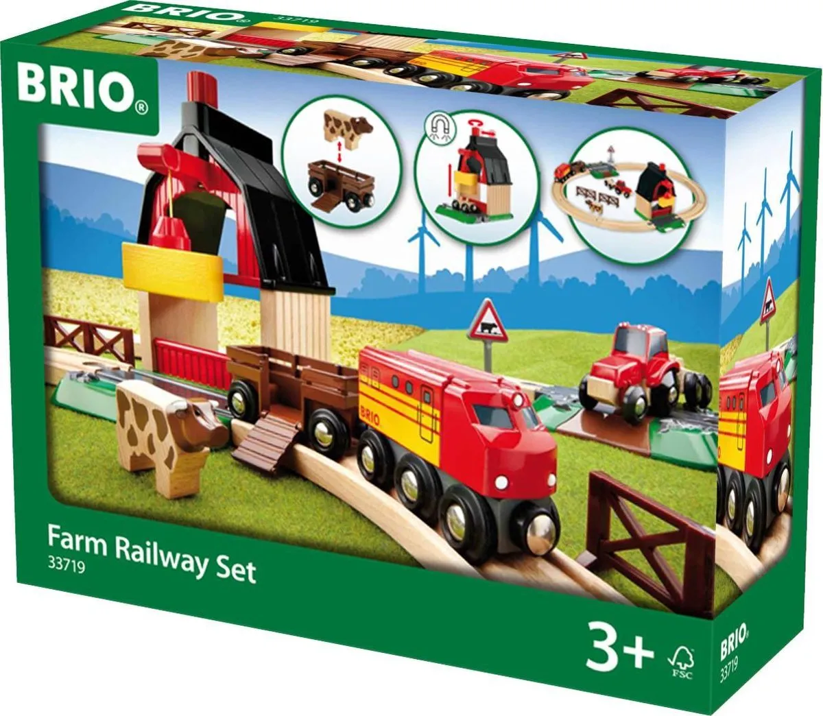 BRIO Treinset met boerderij - 33719 speelgoed