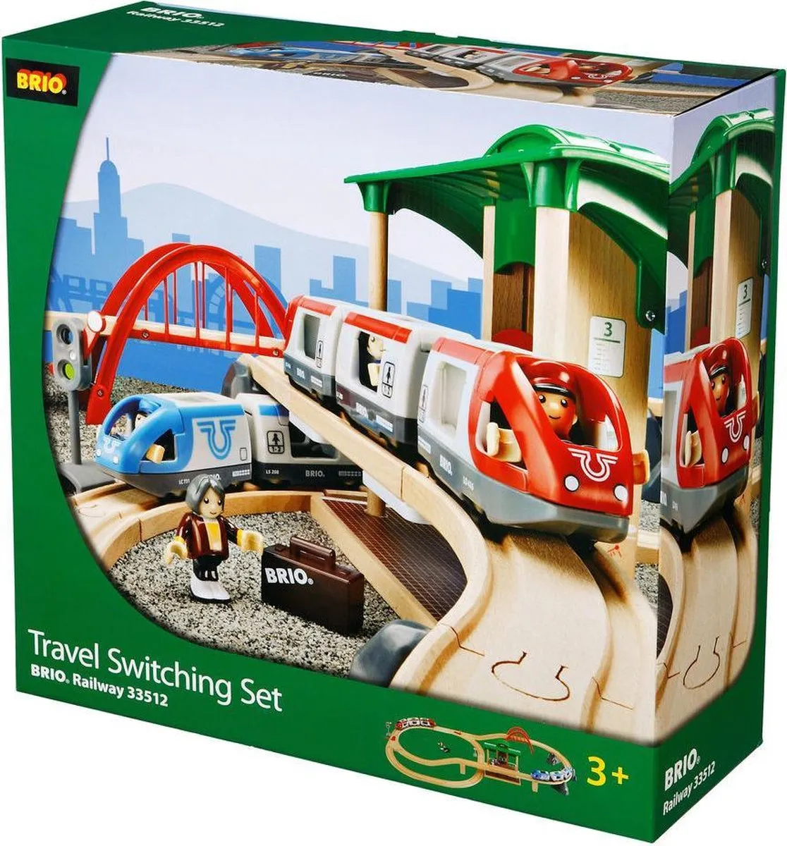 BRIO Treinset met perron - 33512 speelgoed