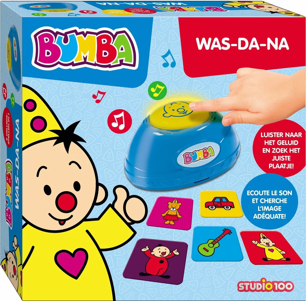 Bumba actiespel - geluidenspel 'Was da na?' - batterijen inbegrepen speelgoed