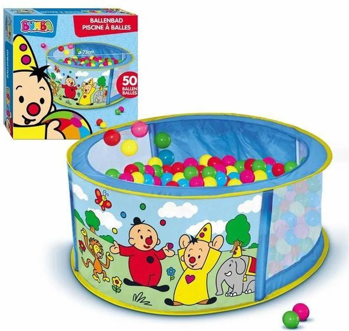 Bumba Ballenbad / Ballenbak met 50 ballen speelgoed
