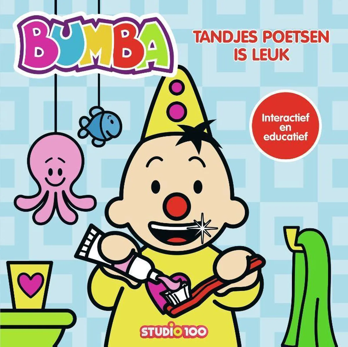 Bumba boek - Tandjes poetsen is leuk - interactief en educatief speelgoed