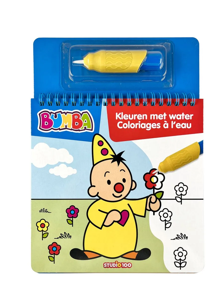 Bumba kleurboek - Kleuren met water speelgoed