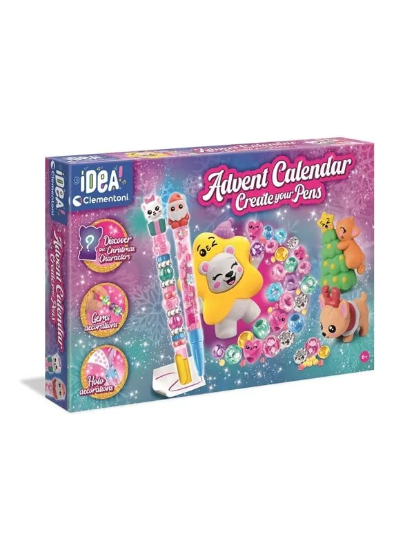 Clementoni Create Your Pens Advent Calendar (Int1 + Int2) speelgoed