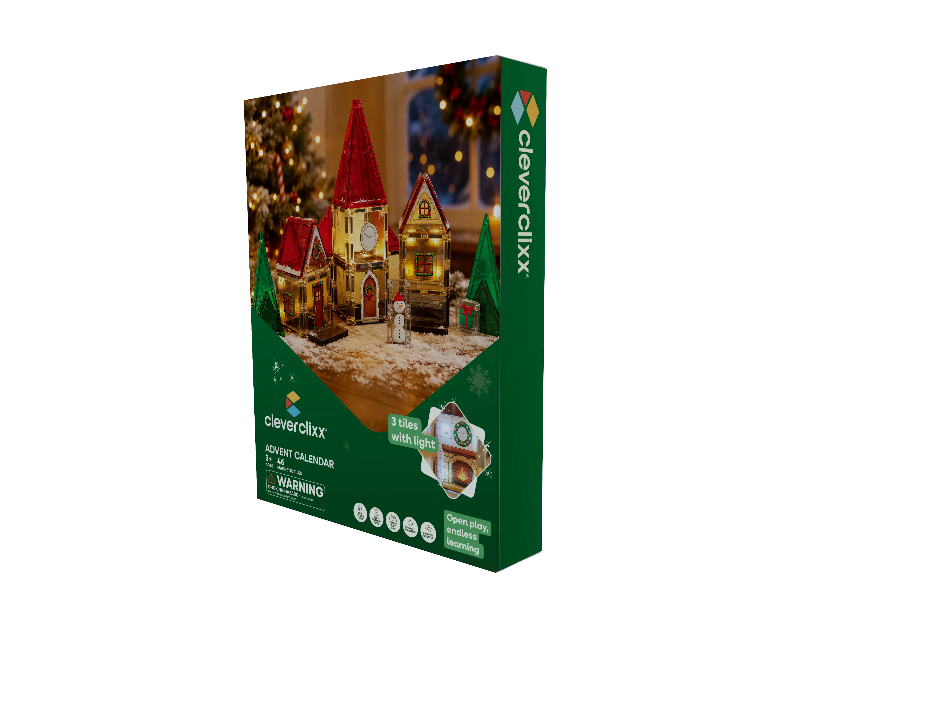 Cleverclixx - Christmas Village Adventskalender - 46 stuks speelgoed