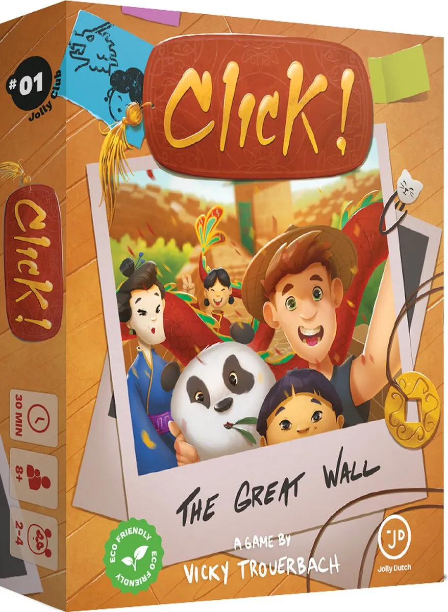 Click! The Great Wall - Kaartspel speelgoed
