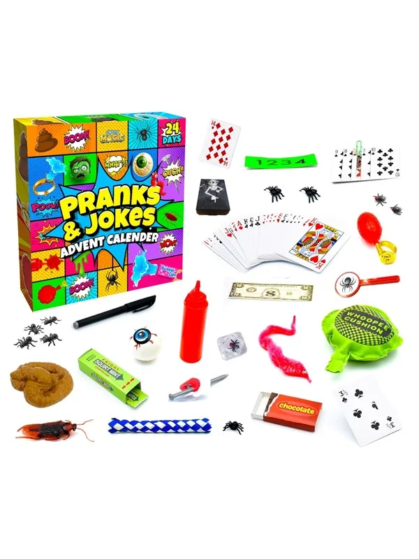 Cliptoys Magic Pranks & Jokes Advent Calendar speelgoed