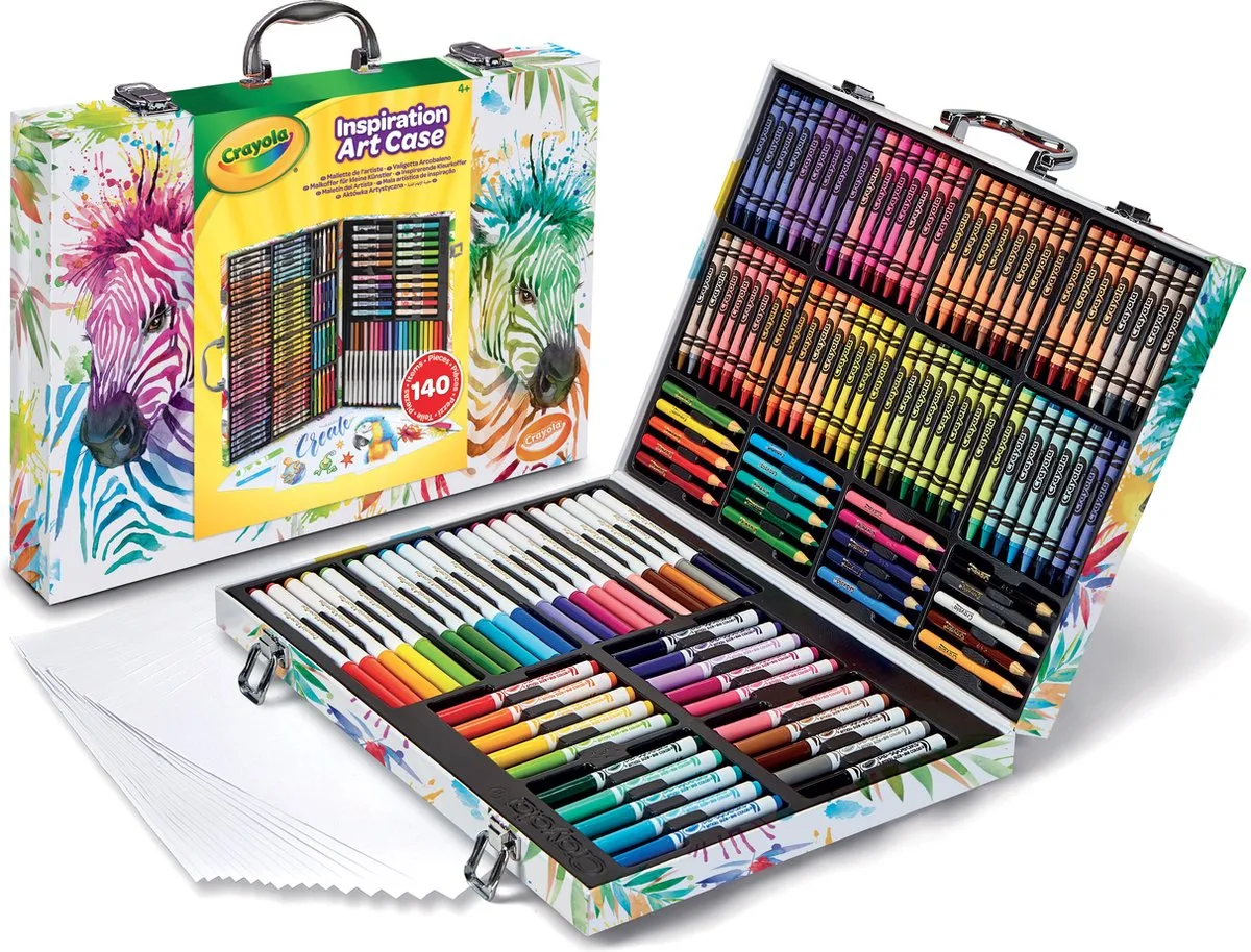 Crayola Kleurkoffer Inspiratie (140st) speelgoed