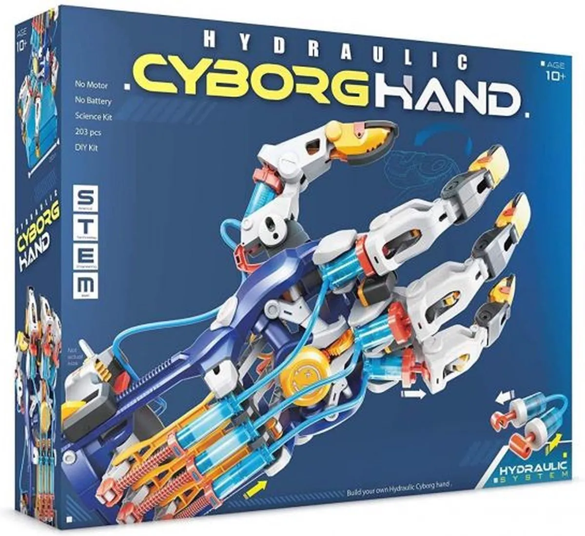 Cyborg hand - Bouw en maak een hydraulische Cyborg-handset speelgoed