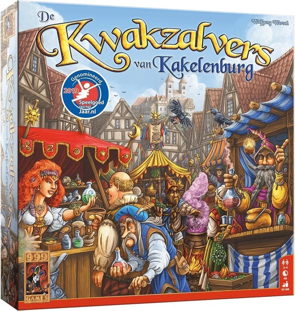 De Kwakzalvers van Kakelenburg Bordspel speelgoed