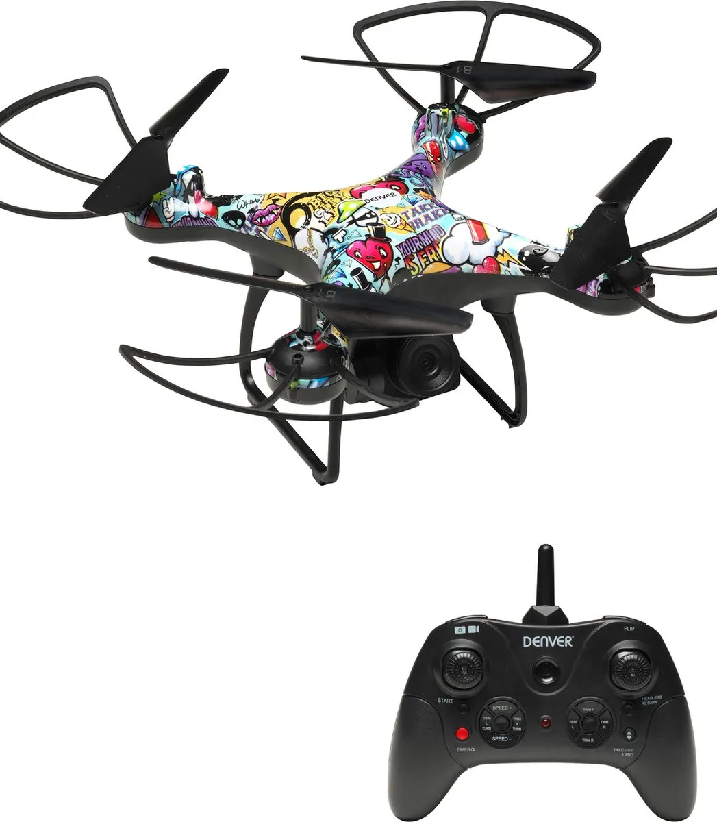 Denver Drone met Camera en App - HD Beeld - Drone voor Volwassenen en kinderen - Mini Drone - DCH350 speelgoed