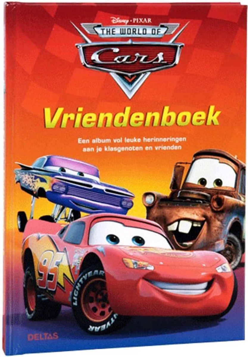 Disney Cars vriendenboek speelgoed