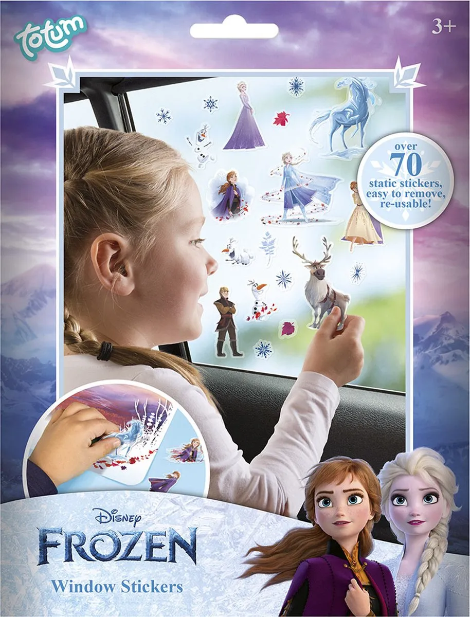 Disney Frozen 2 Raamstickers - non-permanente raamstickers speelgoed