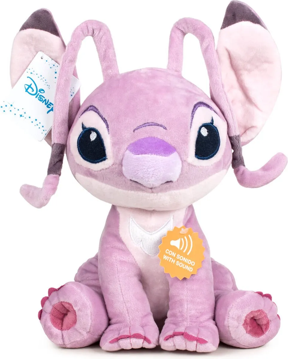 Disney Lilo and Stitch - Angel Plush - Met Geluid - 20cm speelgoed