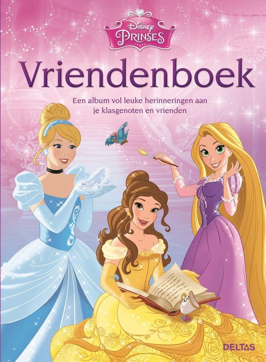 Disney Princess - Vriendenboek - Kartonboek - Multicolor speelgoed