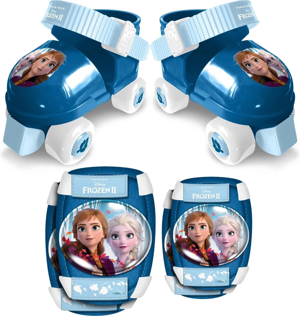 Disney Rolschaatsen Met Bescherming Frozen 2 Blauw Maat 23-27 speelgoed