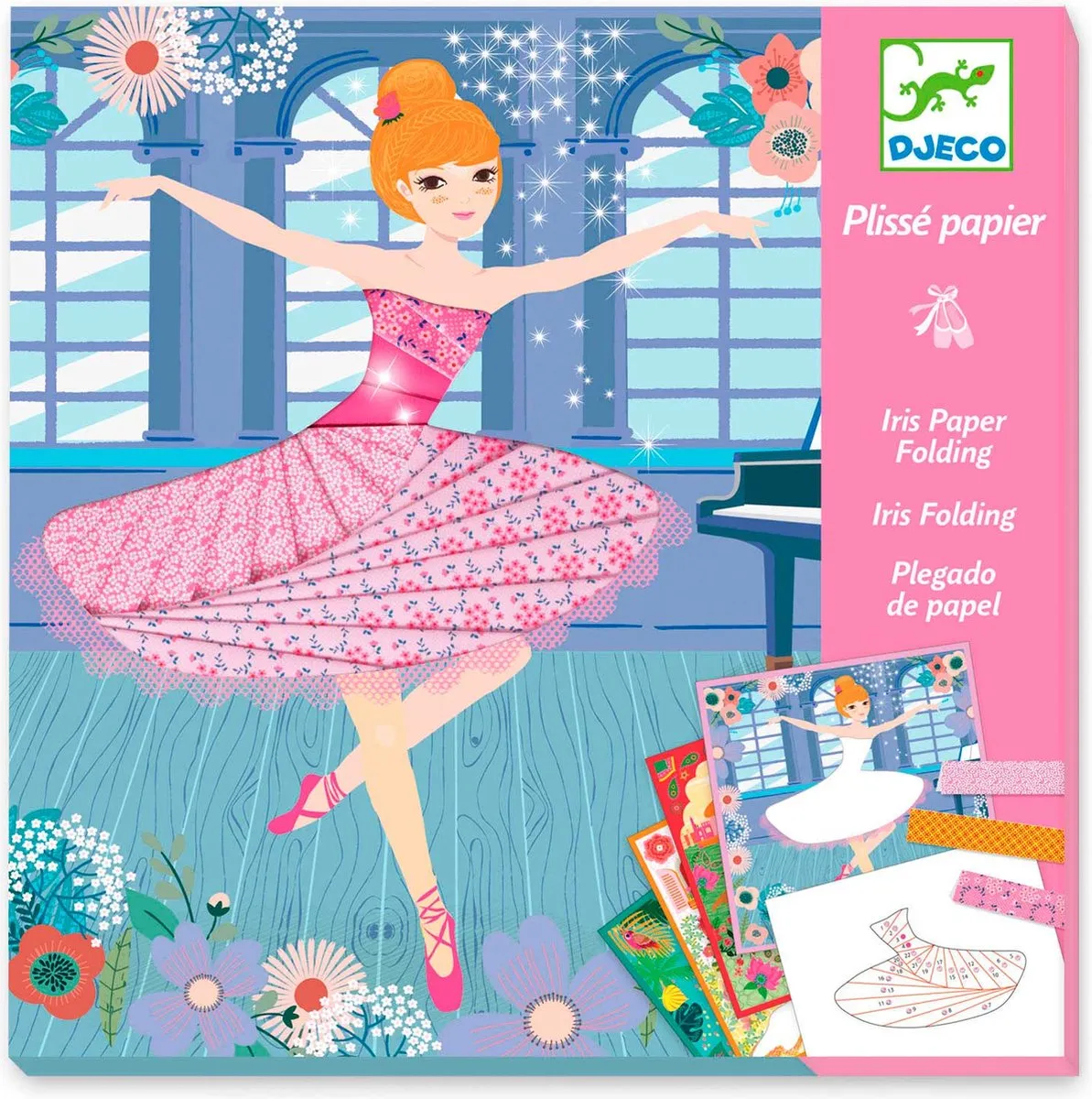 Djeco creatief papier Dancers speelgoed
