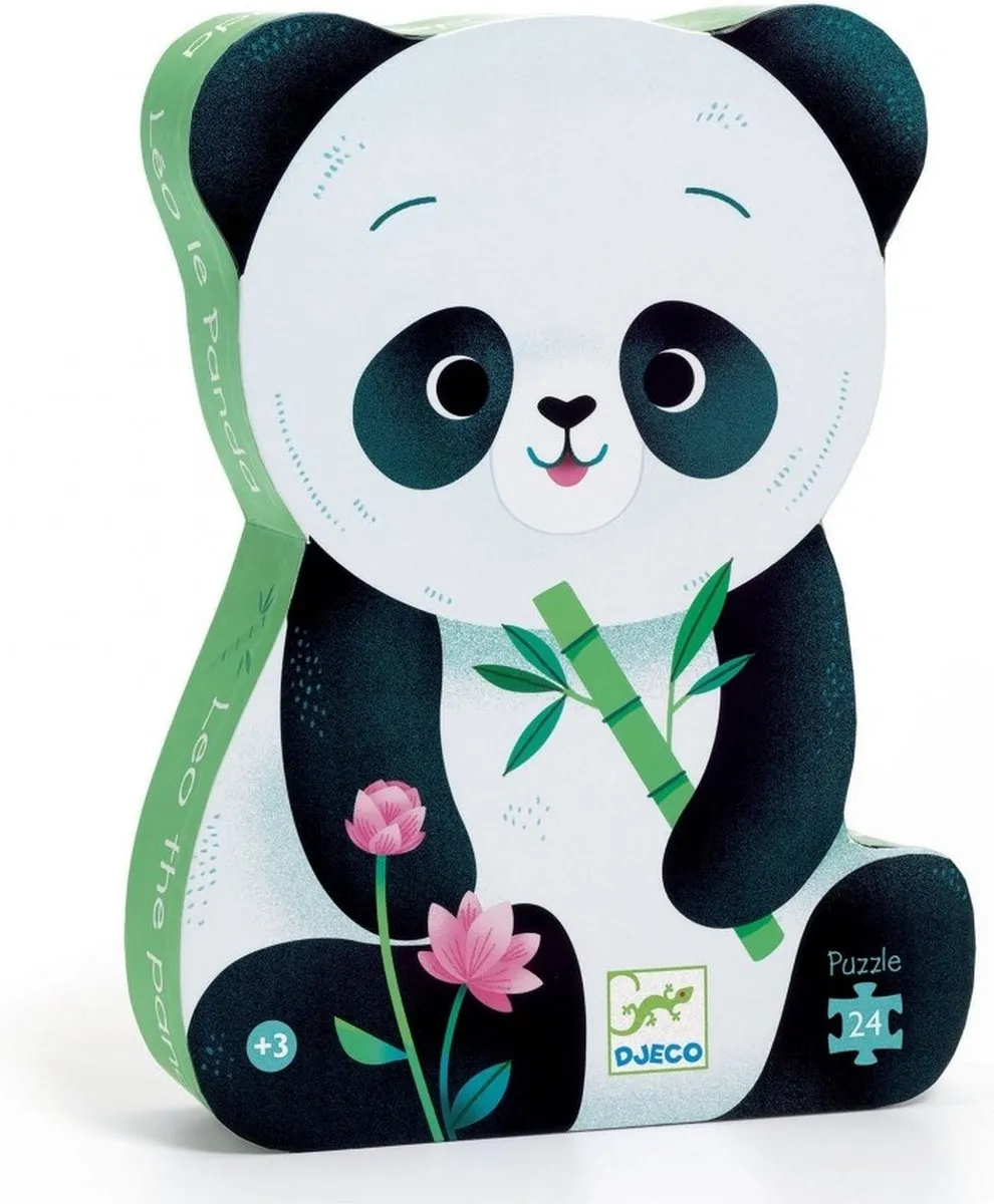 Djeco - Djeco Puzzel Léo de Panda 24 st speelgoed