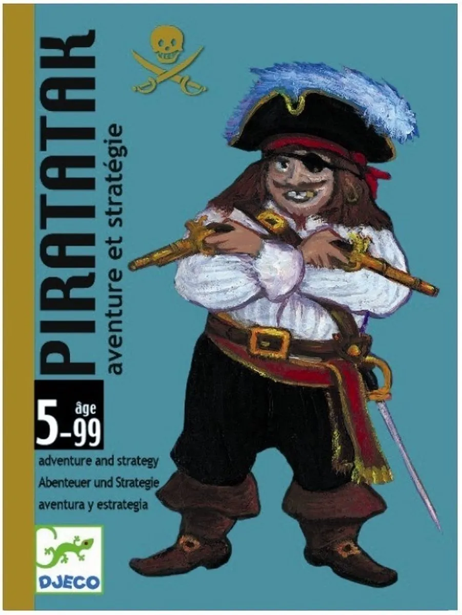 DJECO - kaartspel - Piratatak speelgoed