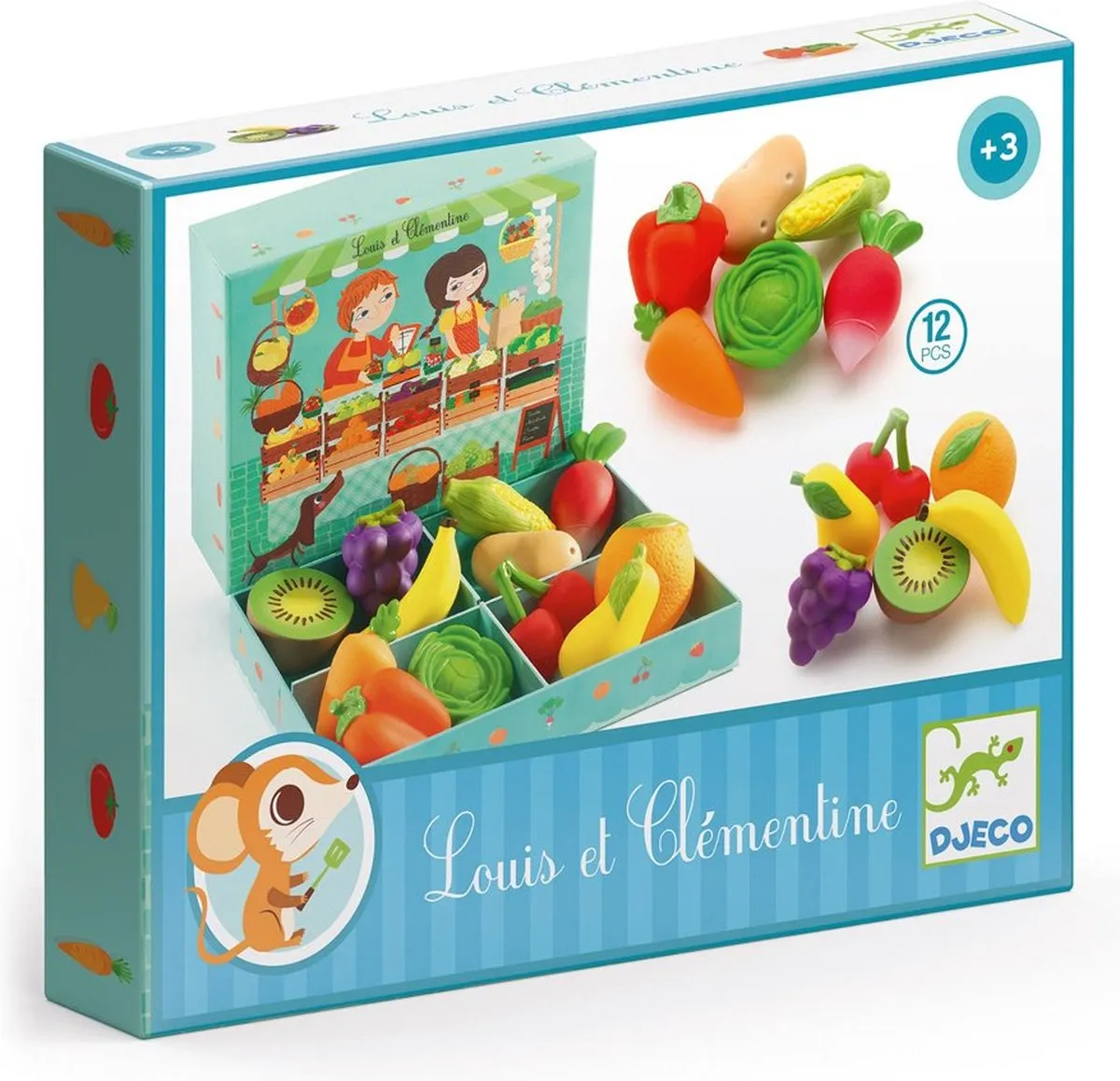Djeco keukenspeelgoed Louis & Clementine speelgoed