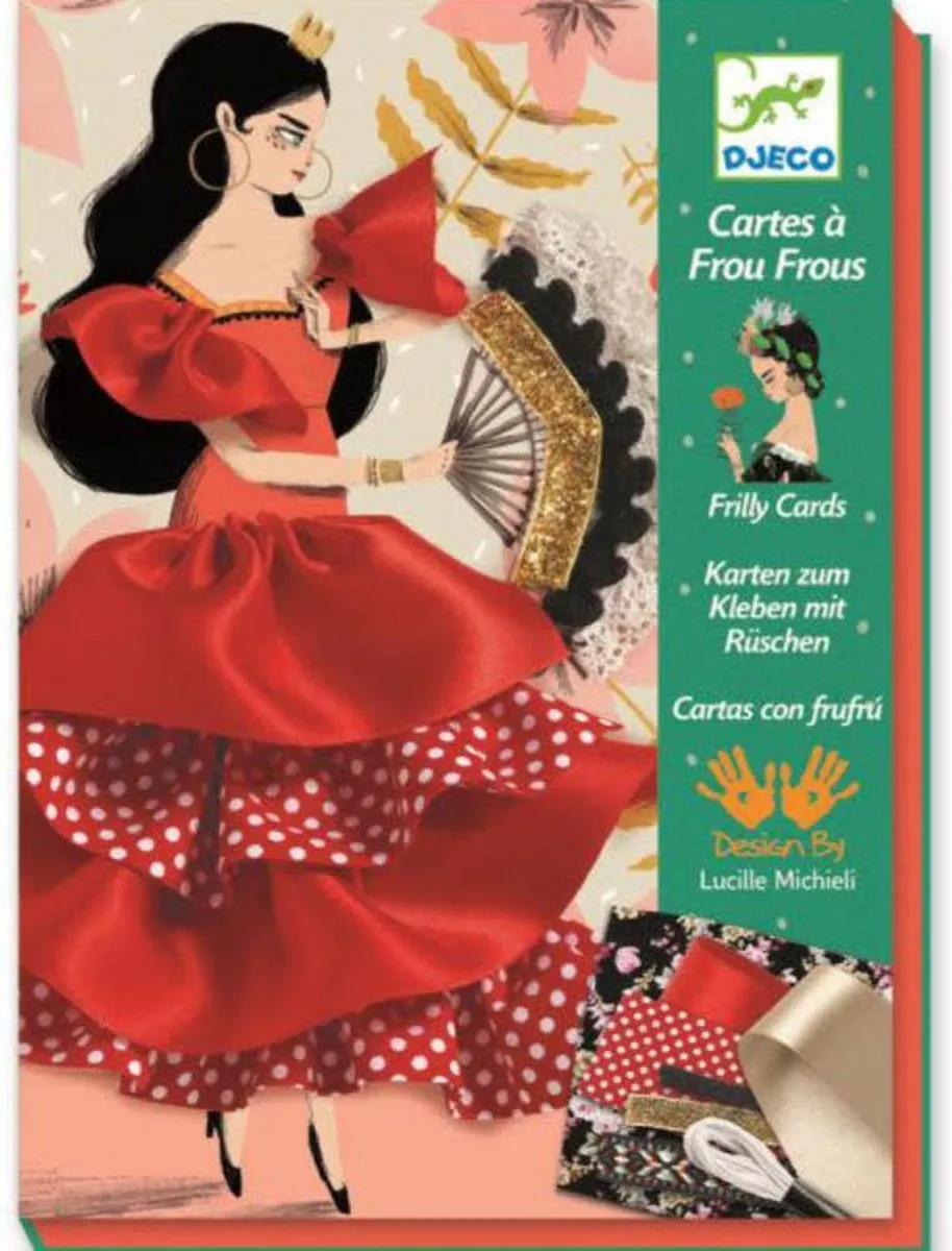 Djeco - Knutselset Flamenco - 7+ speelgoed