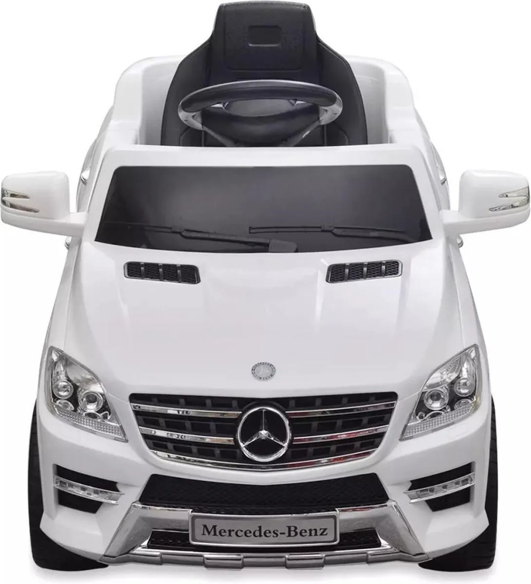Elektrische Kinderauto Mercedes-Benz ML350 Wit 6V Met Afstandsbediening speelgoed