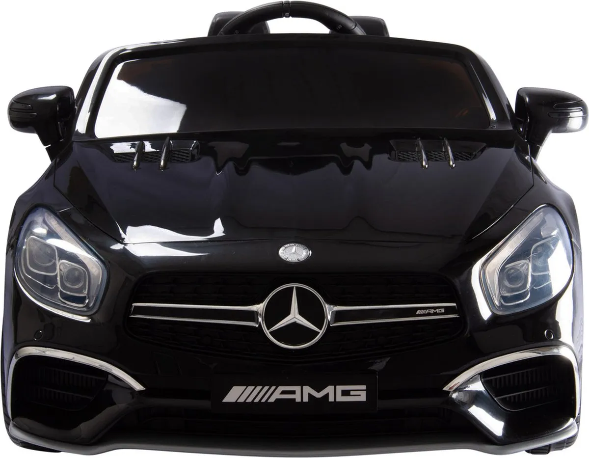 Elektrische Kinderauto Mercedes-Benz SL65 AMG Zwart 12V Met Afstandsbediening speelgoed