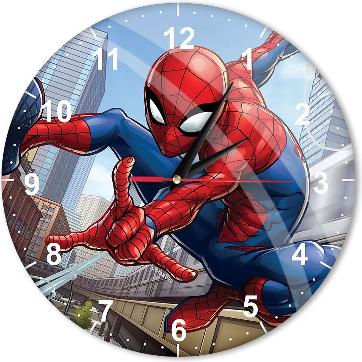 ERT Group - Wandklok - Marvel's Spider-Man 1 speelgoed