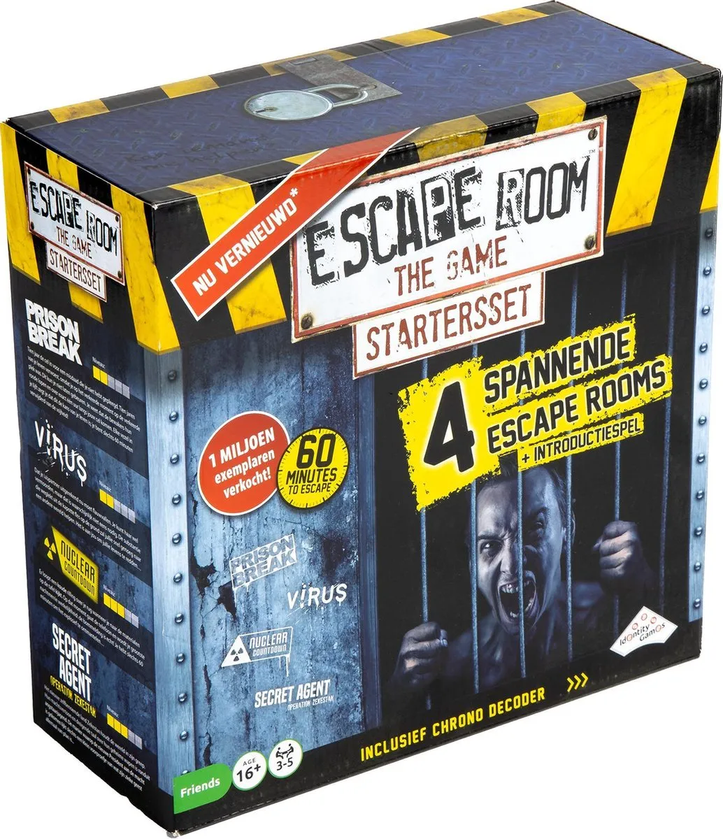 Escape Room The Game Startersset (Basisspel 1) - Breinbreker speelgoed