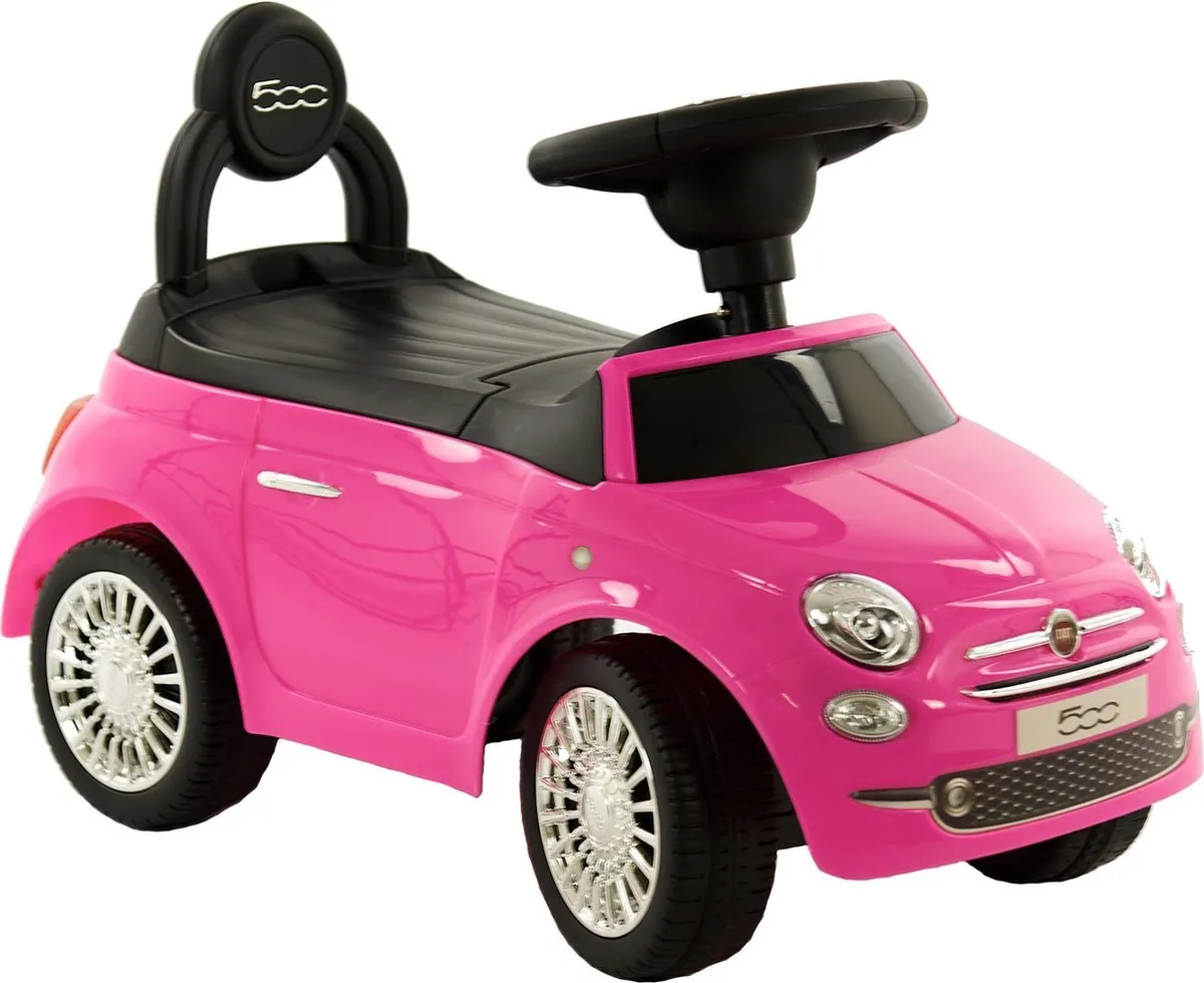 Fiat 500 Loopauto - Roze speelgoed