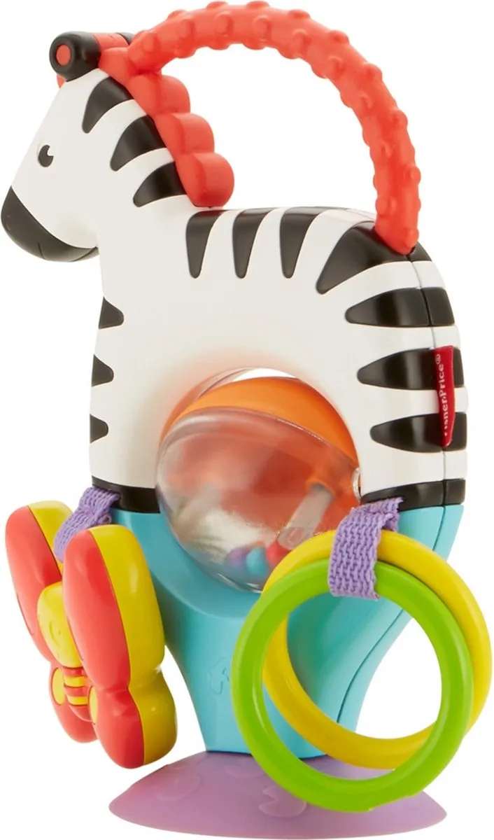 Fisher-Price Activiteiten Zebra - Grijpspeelgoed speelgoed