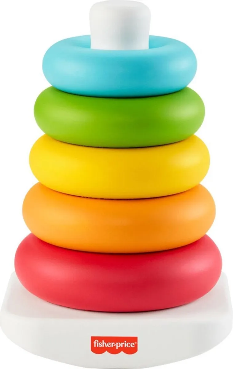 Fisher-Price Eco Stapelringen Kleurenringpiramide speelgoed