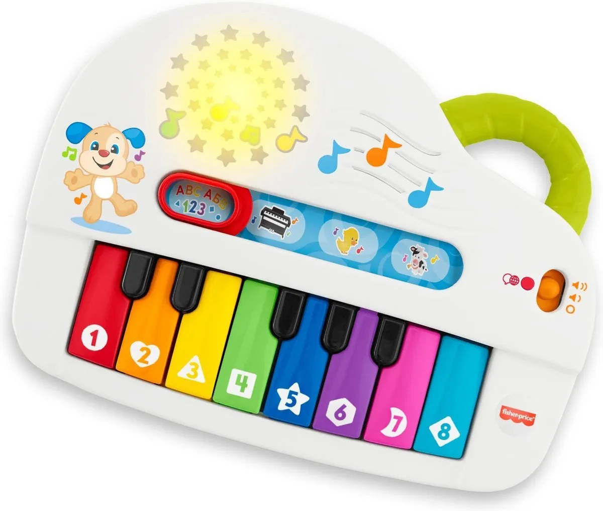 Fisher-Price Leerplezier Silly Sounds Light-Up Piano speelgoed