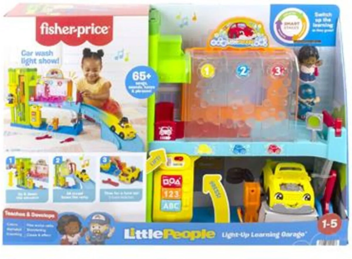 Fisher-Price Little People Light-Up Learning Garage - Speelgoedgarage speelgoed