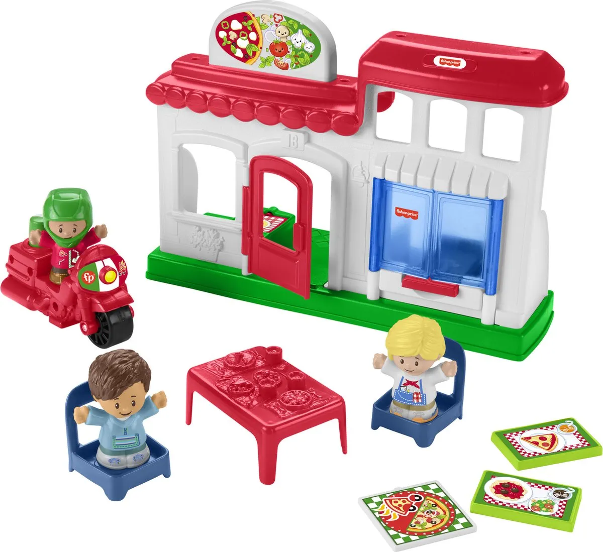 Fisher-Price - Little People - Pizzeria Speelset speelgoed