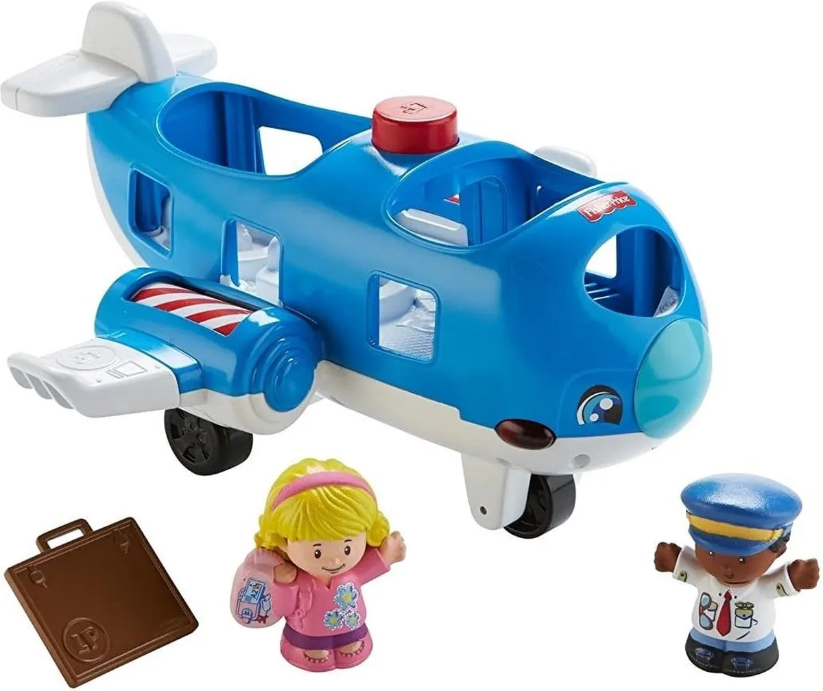 Fisher-Price Little People Samen Op Reis Vliegtuig - Speelset speelgoed
