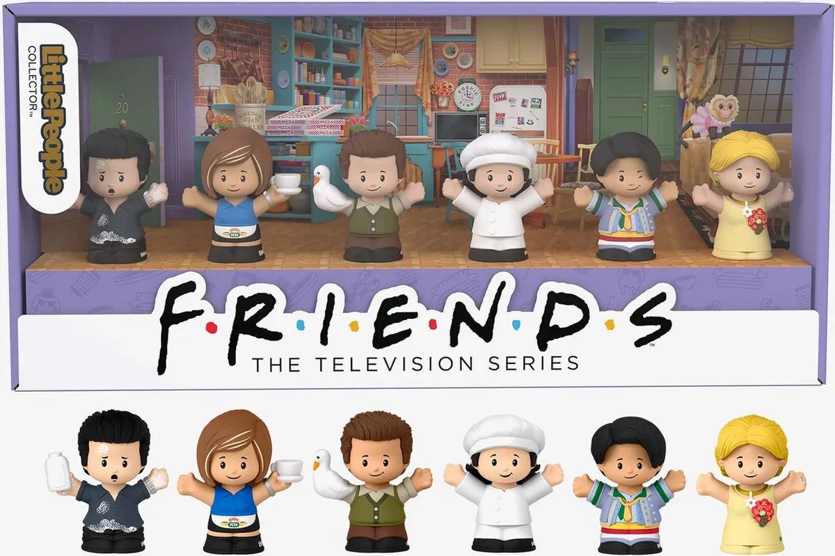 Fisher Price Little People - Verzamelset Friends De Televisieserie 13+ - Speelfigurenset speelgoed