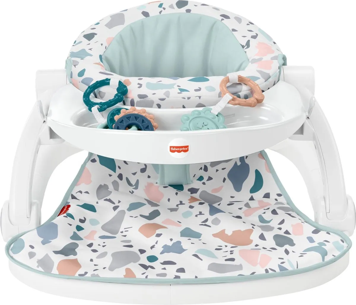Fisher-Price Sit-Me-Up Floor Seat met Dienblad Kinderstoel speelgoed