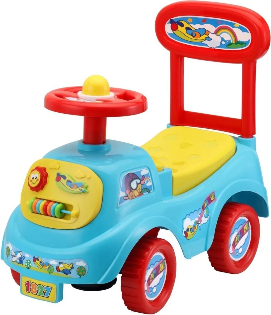 Free2Move Loopauto Kid's Rider - Blue Airplane speelgoed