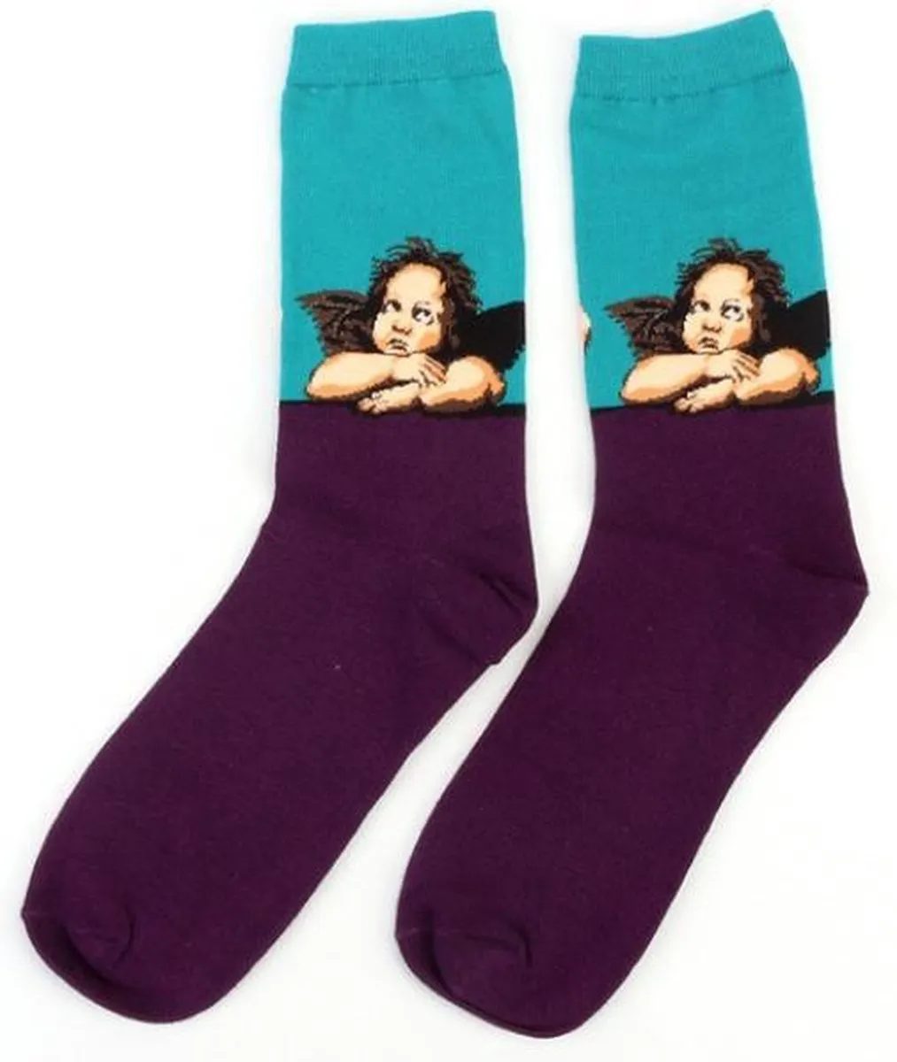 Fun sokken met de Engeltjes van Santi (30140) speelgoed