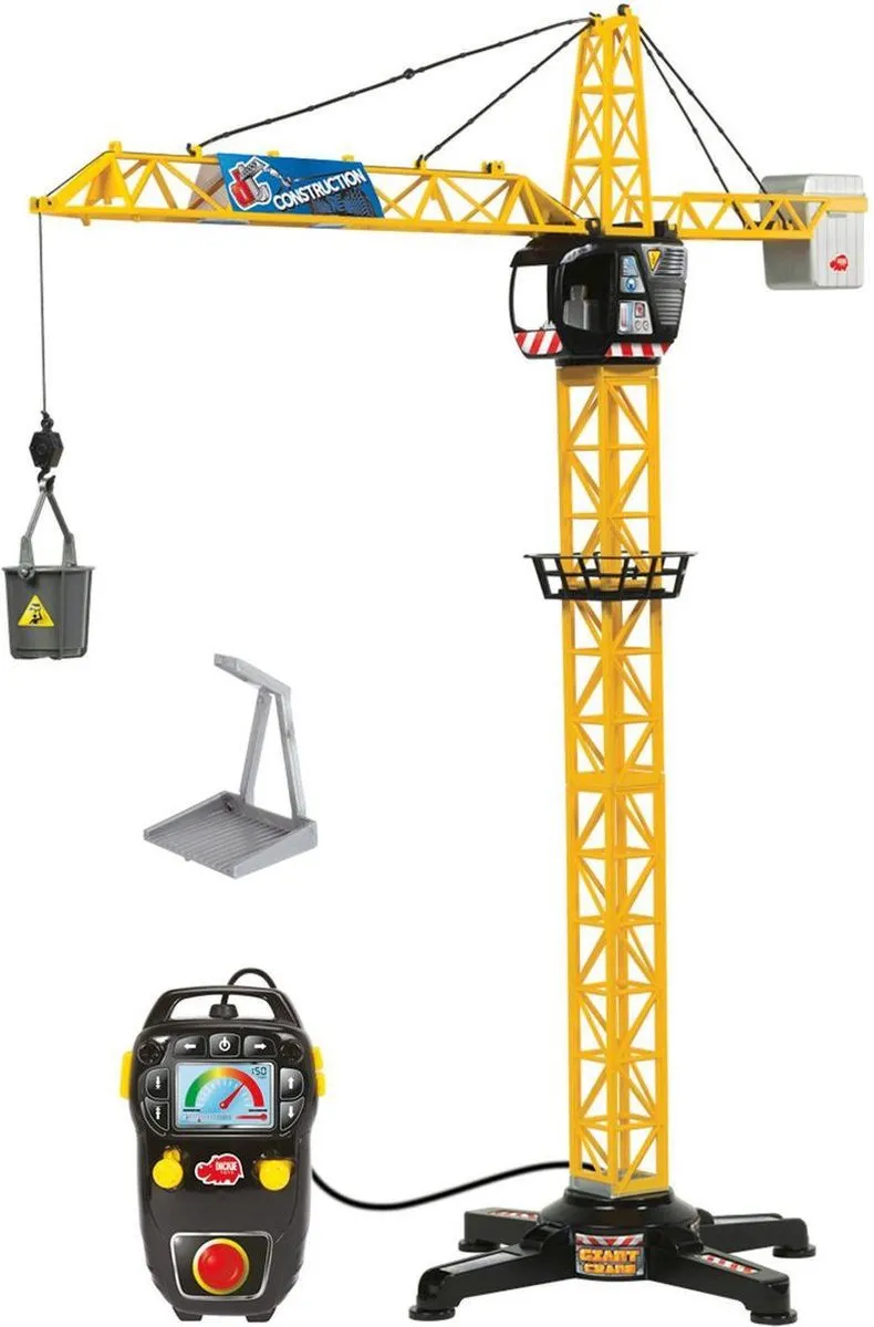 Giant Constructie Kraan 100 cm - Speelgoedvoertuig speelgoed