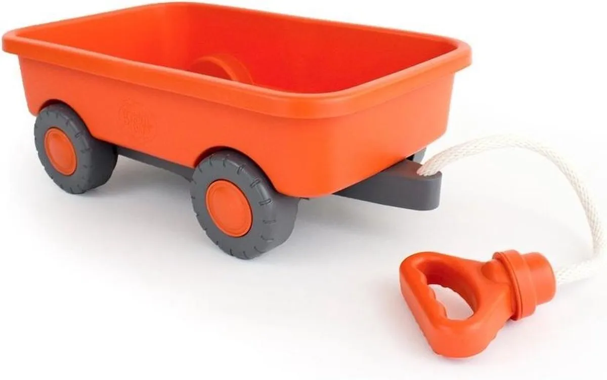 Green Toys Orange Wagon speelgoed